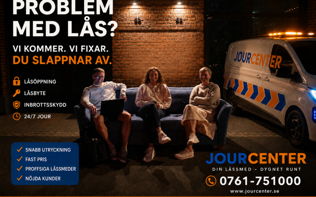 Kontaktat Jourcenter ? Då kan du slappna av
